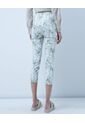 Pantalon Para Mujer Capri Color Verde  Marca Ostu #40070563 de Ostu