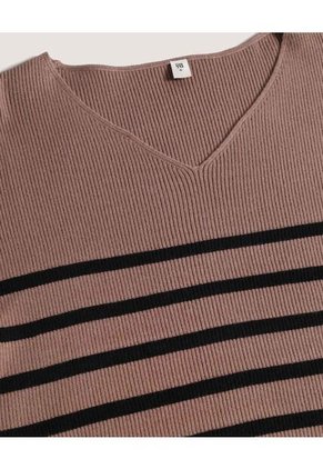 Saco Para Mujer Cuello V Color Negro Marca Ostu #40330078