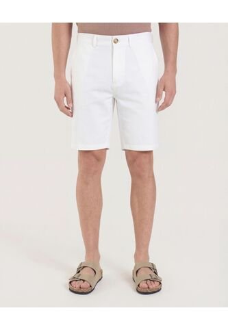 Bermuda  Para Hombre Regular Corto Color Beige Marca Ostu #60100485 Ostu