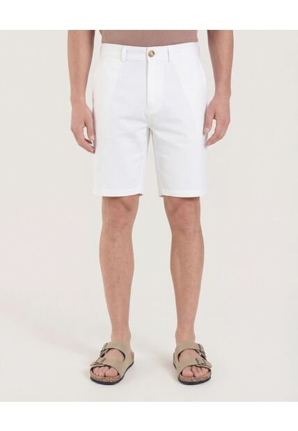 Bermuda  Para Hombre Regular Corto Color Beige Marca Ostu #60100485