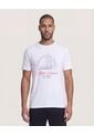 Camiseta  Para Hombre Manga Corta Cuello Redondo Color Blanco Marca Ostu #60091893 de Ostu