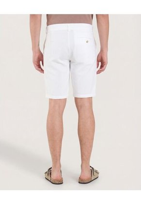 Bermuda  Para Hombre Regular Corto Color Beige Marca Ostu #60100485