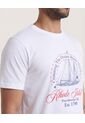 Camiseta  Para Hombre Manga Corta Cuello Redondo Color Blanco Marca Ostu #60091893 de Ostu