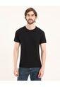 Camiseta Para Hombre Manga Corta Color Negro Marca Ostu #60090594 de Ostu