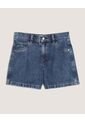 Short  Infantil Niña Mom Color Azul Marca Ostu #90190056 de Ostu