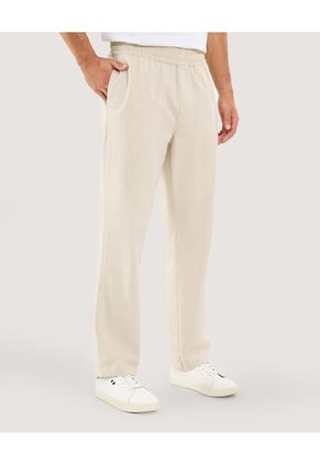 Pantalón Para Hombre Moda Color Marfil Marca Ostu #60070496