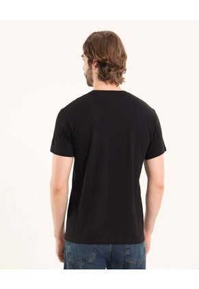 Camiseta Para Hombre Manga Corta Color Negro Marca Ostu #60090594