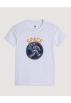 Pijama  Infantil Niño M/C P/C Color Blanco Marca Ostu #80040098