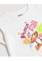 Camiseta  Infantil Niña Manga Corta Cuello Redondo Color Crema Marca Ostu #90090354 de Ostu