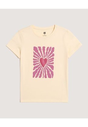 Camiseta X2 Infantil Niña Manga Corta Cuello Redondo Color Negro Marca Ostu #90090330