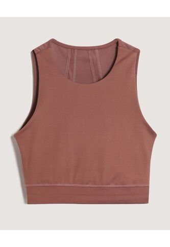 Camiseta  Para Mujer Crop Top Color Café Marca Ostu #40092546 Ostu