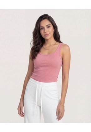 Body  Para Mujer Manga Sisa Color Rosado Marca Ostu #40200196