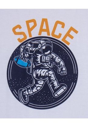 Pijama  Infantil Niño M/C P/C Color Blanco Marca Ostu #80040098