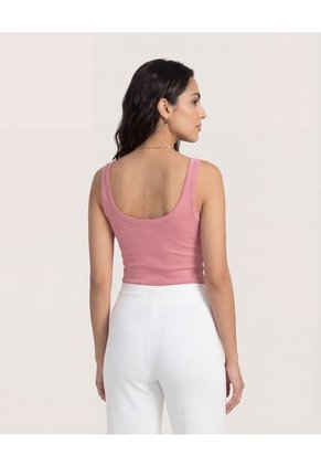 Body  Para Mujer Manga Sisa Color Rosado Marca Ostu #40200196