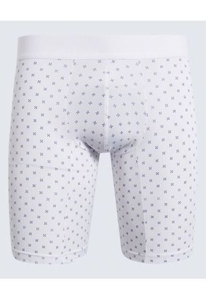 Boxer Para Hombre Filete Medio Microfibra Color Blanco Marca Ostu #60000480