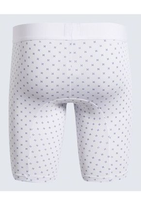 Boxer Para Hombre Filete Medio Microfibra Color Blanco Marca Ostu #60000480