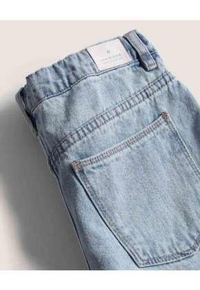 Short  Infantil Niña Mom Color Azul Marca Ostu #90190055