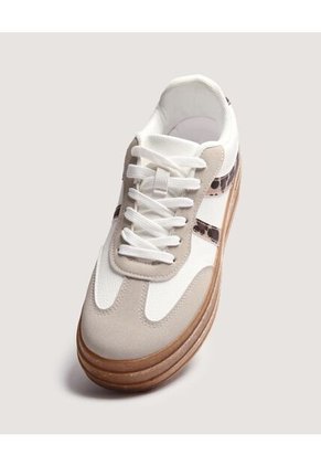 Tenis Para Mujer Casual Color Blanco Marca Ostu #40720192