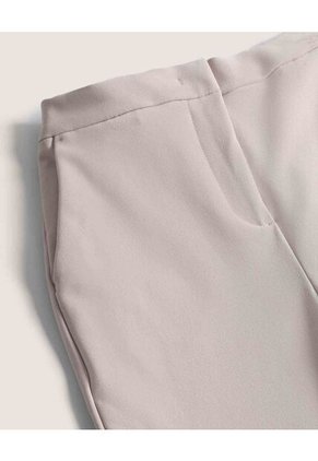 Pantalón  Para Mujer Moda Color Beige Marca Ostu #40070707