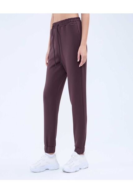 Pantalon Para Mujer Jogger Color Café  Marca Ostu #40070734