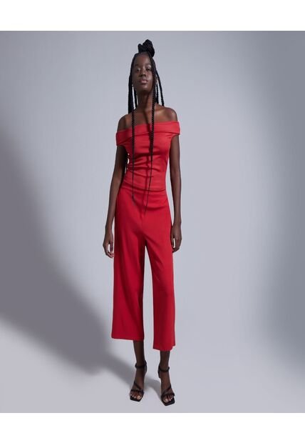 Pantalon Para Mujer  Color Rojo Marca Ostu #40070500