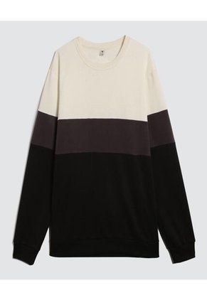 Buzo Para Hombre Cuello Redondo Color Crema Marca Ostu #60060433