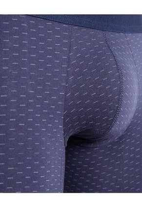 Boxer Para Hombre Filete Corto Algodón Color Azul  Marca Ostu #60000476