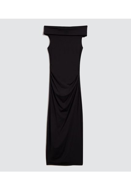 Vestido Para Mujer Manga Corta Color Negro Marca Ostu #40170288