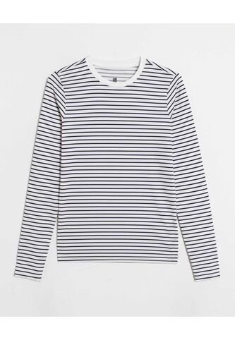 Camiseta  Para Mujer Manga Larga Cuello Redondo Color Azul Marca Ostu #40092677 Ostu