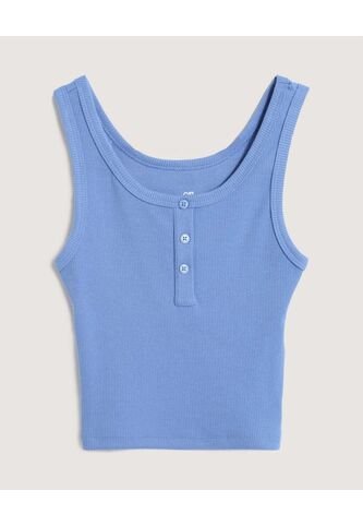 Camiseta  Para Mujer Crop Top Manga Sisa Color Azul Marca Ostu #40092691 Ostu