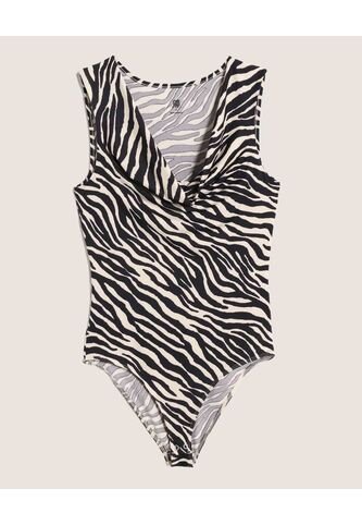 Body  Para Mujer Manga Sisa Color Negro Marca Ostu #40200236 Ostu