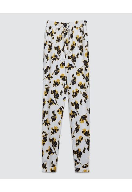 Pantalon Para Mujer Jogger Color Blanco Marca Ostu #40070522