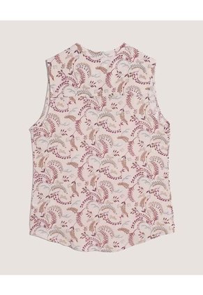 Blusa Para Mujer Manga Sisa Color Crema Marca Ostu #40121206