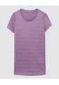 Camiseta Para Mujer Manga Corta Color Morado Marca Ostu #40091805 de Ostu