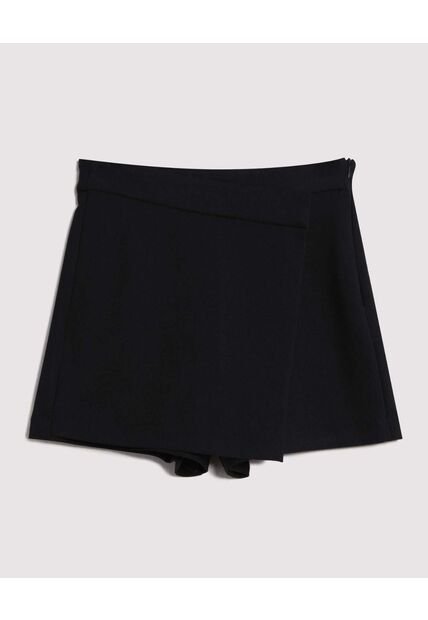 Falda  Para Mujer Corto Color Negro Marca Ostu #40140185