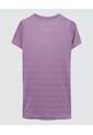 Camiseta Para Mujer Manga Corta Color Morado Marca Ostu #40091805 de Ostu