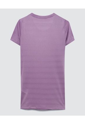 Camiseta Para Mujer Manga Corta Color Morado Marca Ostu #40091805