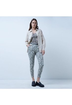 Pantalon Para Mujer Chino Color Café  Marca Ostu #40070554