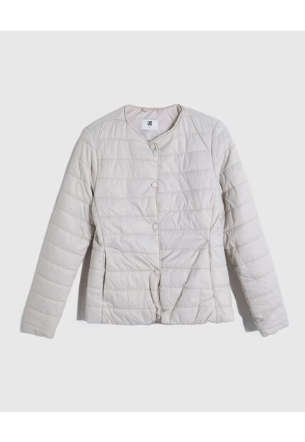 Chaqueta Para Mujer Acolchada Color Café  Marca Ostu #40080199