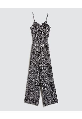 Enterizo Para Mujer Manga Sisa Color Negro Marca Ostu #40320100 Ostu