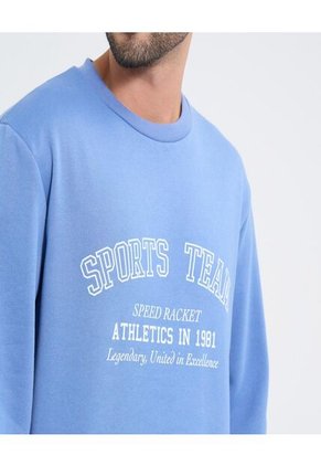 Buzo Para Hombre Cuello Redondo Color Azul Marca Ostu #60060492