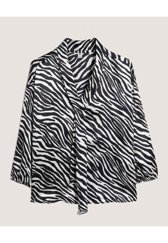 Blusa  Para Mujer Manga Larga Color Negro Marca Ostu #40121273 Ostu