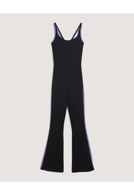 Enterizo  Para Mujer Manga Sisa Color Negro Marca Ostu #40320141