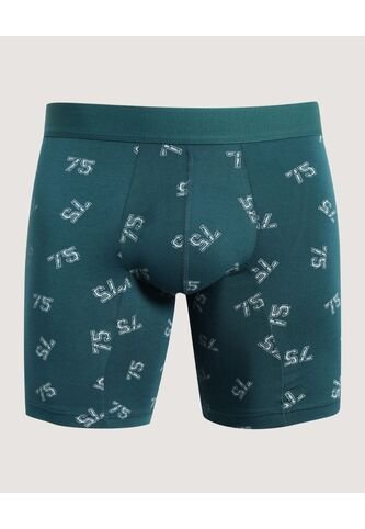 Boxer  Para Hombre Filete Medio Algodón Color Verde Marca Ostu #60000508 Ostu