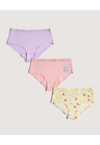 Ropa Interior Para Niña Panty Color Pack X Marca Ostu #90180055 Ostu