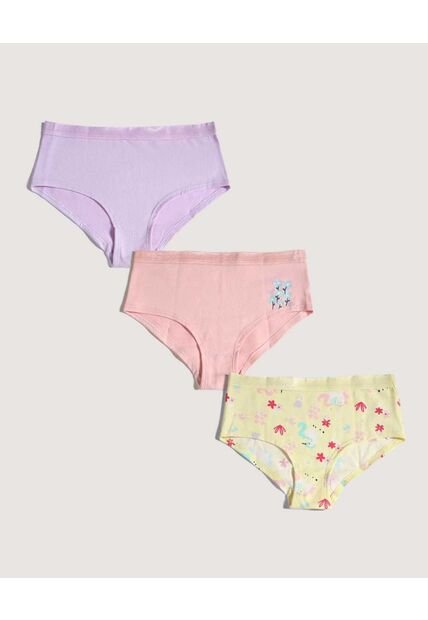 Ropa Interior Para Niña Panty Color Pack X Marca Ostu #90180055