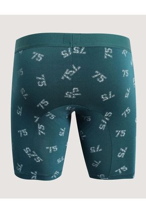 Boxer  Para Hombre Filete Medio Algodón Color Verde Marca Ostu #60000508