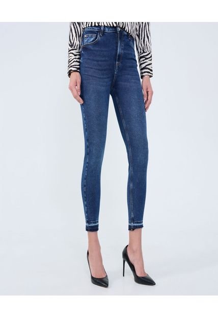 Jean Para Mujer Skinny Color Azul  Marca Ostu #40160546