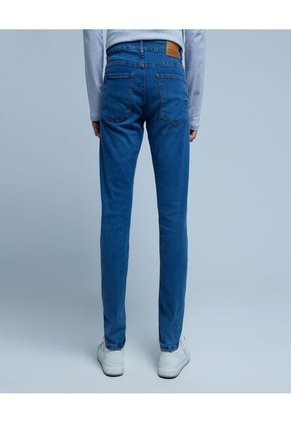 Jean Para Hombre Slim Color Azul  Marca Ostu #60160315