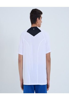 Camiseta Para Hombre Manga Corta Color Blanco Marca Ostu #60091504